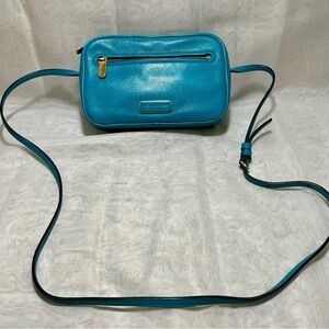 Marc By Marc Jacobs Teal Leather Crossbody Bag